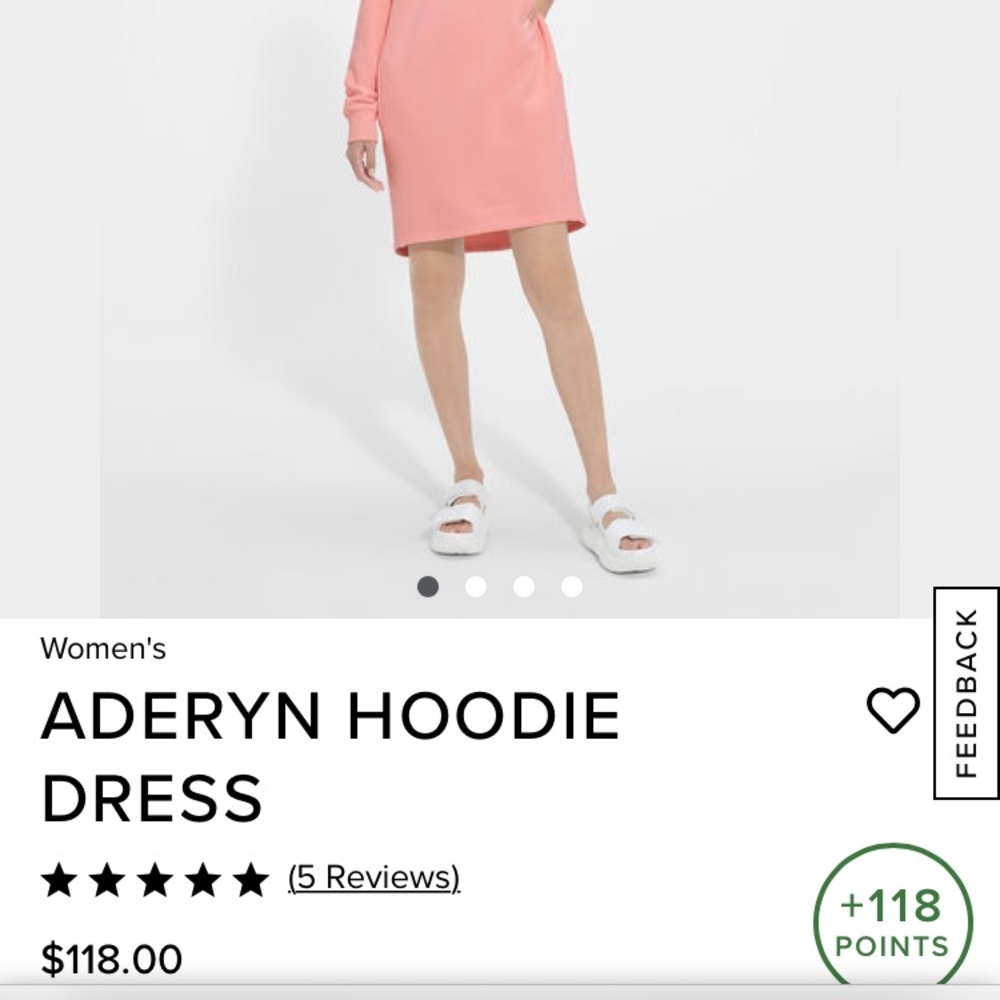 UGG Hooded Sweater Dress
